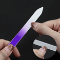 thumbnail image 4 of Set of 20 Professional Crystal Glass Nail Files Manicure Gradient Rainbow Color for Nail polishing, 4 of 5