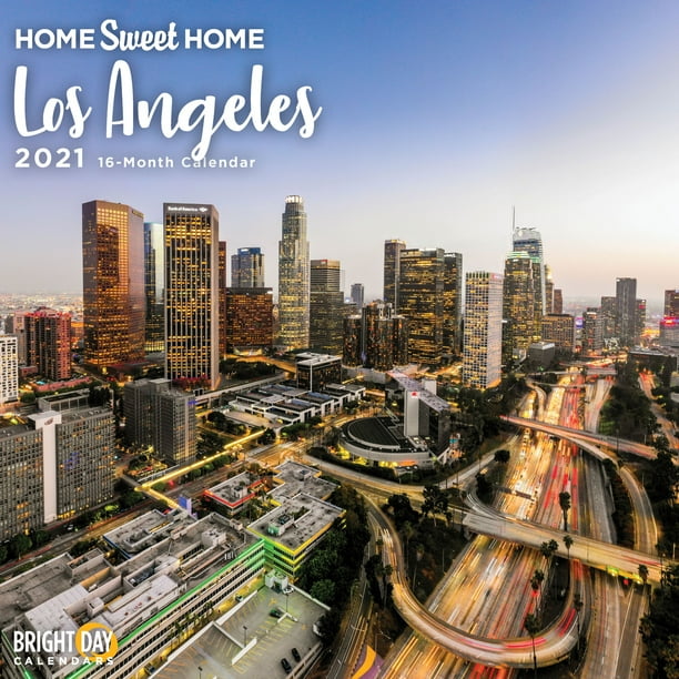 2021 Home Sweet Home Los Angeles Wall Calendar Walmart Com Walmart Com city of los angeles calendar 2021