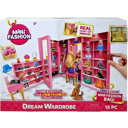 5 Surprise Mini Fashion Dream Wardrobe Playset