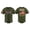 47# Army Green, variant on Men's 250th Anniversary Patriotic Baseball Jersey 1776-2026 America Flag Short Sleeve Button Down Tops Casual Vintage Printed Shirts Army Green 3XL