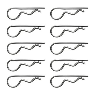 4 R Clips Hitch Pins M3.5x75mm Stainless Cotter Spring Hair Clips