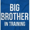 thumbnail image 2 of Big Brother in Training Announcement Bodysuit Jumper Boys Infant Baby Brisco Brands 18M, 2 of 6