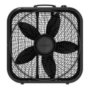 Lasko Cool Colors 20 3-Speed Weather-Resistant Motor Box Fan B20301