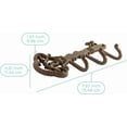 thumbnail image 2 of Comfify Skeleton Key Wall Hook Rack, Cast Iron – Decorative Vintage Key Holder with 3 Hooks, 2 of 7