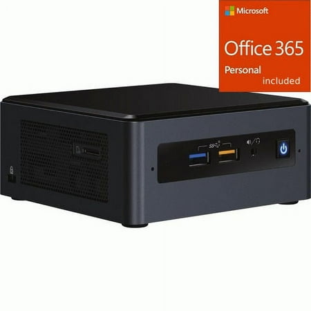 Intel NUC 8 Home NUC8i5BEHFA Desktop Computer - Core i5 i5-8 + Office 365 Bundle