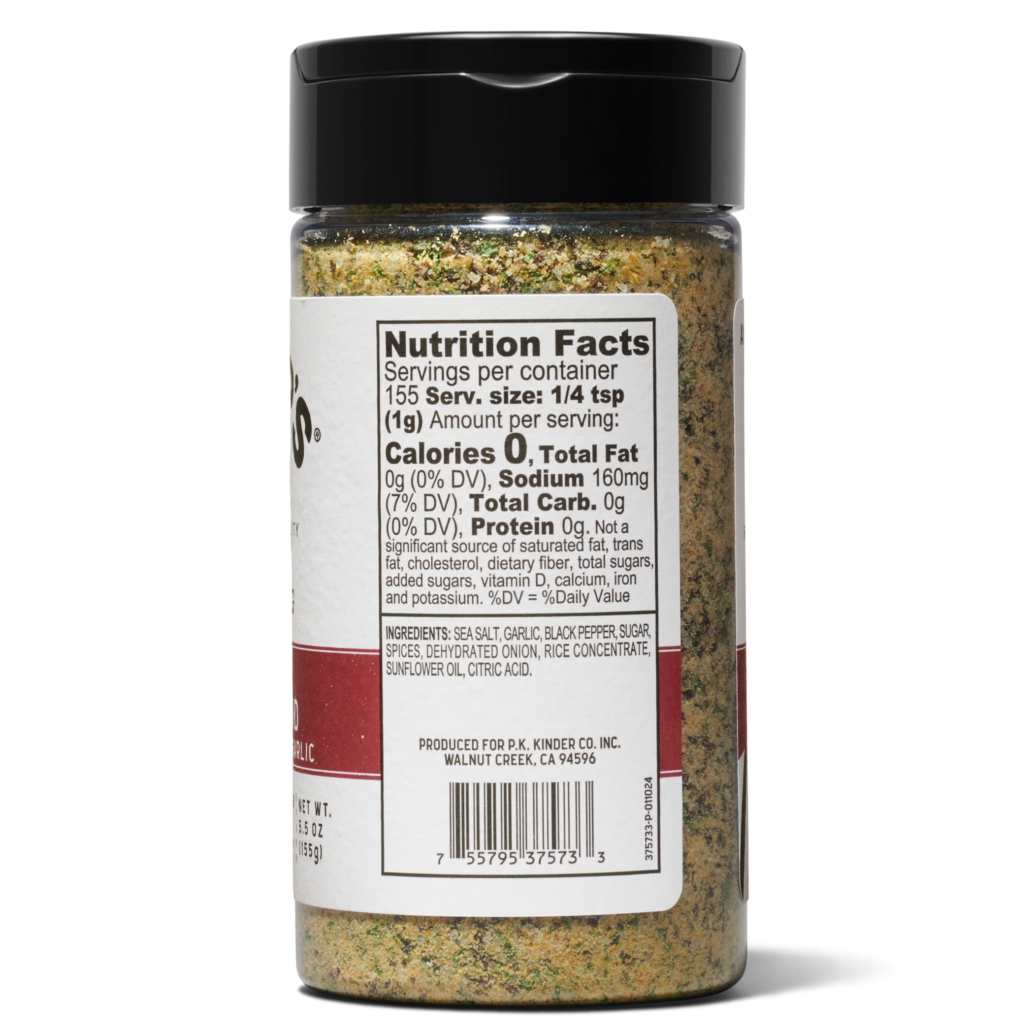 Kinder's Butcher's Burger Blend Seasoning, 5.5 oz