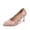 Pink, variant on Women's Lace Stiletto Pointed Toe Floral Wedding Dress Pumps Comfort High Heels