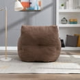 thumbnail image 6 of Bean Bag Chairs, Modern Accent Chair for Adults & Kids Ultra Soft Sofa Chair for Living Room, Bedroom, Apartment,Coffee, 6 of 7