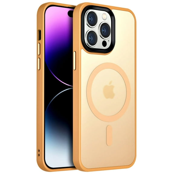 Shade Series Hybrid Case with MagSafe for iPhone 15 Pro - Gold