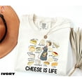 thumbnail image 3 of Ratatouille Cheese Is Life Shirt, Little Chef Remy Sweatshirt, Cheese Lover Sweater, Disneyland Family Vacation Tee, Comfort Colors T-Shirt, 3 of 7