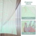 thumbnail image 1 of unbranded Tela De Organza Degradada Verde Claro Iridiscente Para Y Proyectos Artesanales, 1 of 7