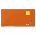 thumbnail image 1 of Magnetic Eraser Glass Board 48" X 72" Inches Eased Corners - Peach Glass, 1 of 5