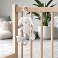 thumbnail image 5 of Kiddiway Baby Hanging Teether Toy with Soothing - Cute Plushies & Plush Figurine, Baby Car Toys & Stroller Toys, BPA-Free Teether, Sensory Play, Crib Stroller Attachable, Newborn,b, 5 of 6
