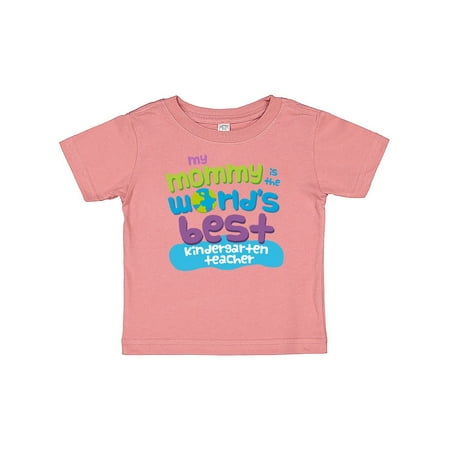 

Inktastic Kindergarten Teacher Mom Gift Baby Boy or Baby Girl T-Shirt