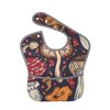 Bingfone Mess-Proof Baby Bib - Waterproof Bib For Baby Boy Or Girl With Food Catcher Pocket, Unisex-Forest Wild Mushroom