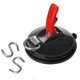 thumbnail image 1 of Anclajes de ventosa de alta resistencia, fuertes ventosas de vacío con 2 uds de gancho de seguridad, pinzas para lona de Camping, amarre para toldo de Camping de coche, 1 of 5
