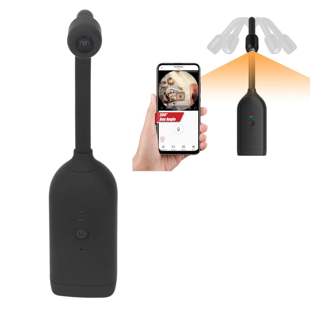 Cámara WIFI, Cámara Panorámica Inalámbrica De Cuello De Cisne Para El Hogar