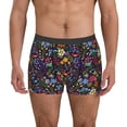 thumbnail image 7 of Disketp Flowers And Birds Men's Boxer Briefs,Soft and Breathable Cotton Underwear with ComfortFlex Waistband, 7 of 7
