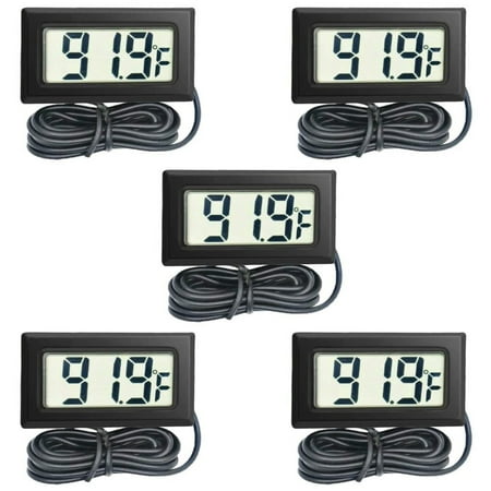 

Digital Indoor Thermometer Temperature Gauge LCD Display