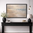 thumbnail image 4 of Framed Canvas Print Beach Wall Art Coastal Decorative for Living Room Bedroom - 24"x36" BLACK, 4 of 8