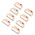 thumbnail image 3 of Adaptador De Correa De Reloj, Piezas De Repuesto Bloqueo Seguro Material Metálico Correa De Reloj Terminales De Interruptor Diseño Elegante 4 Pares Para Correas De 18-22 Mm, 3 of 7