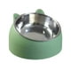 thumbnail image 4 of Comedero para mascotas Yuyangstore Cuenco protector para el cuello 15 degree Acero inoxidable Antideslizante Verde, 4 of 8