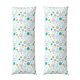 thumbnail image 1 of Balery Gold Stars Blue Dots Pattern Funda Protectora para Almohada Corporal de Algodón Hipoalergénico con Cierre(55 x 21 pulgadas), Almohadas No Incluidas, 1 of 7