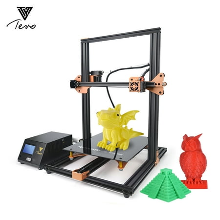TEVO Tornado 3D Printer Large Print Volume 300 * 300 * 400mm Self-assembly Full Metal Frame for Home School Teaching (Best Uses For 3d Printer)