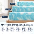 thumbnail image 6 of Beddle Gel Memory Foam Mattress Topper, Queen Size, 2 inch, for Pressure Relief, 6 of 7