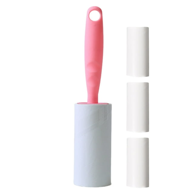 LCXmlly Rouleau Anti-Peluches Adhésif Fort, Poignée Antidérapante, Réutilisable, pour Enlever les Poils d'Animaux, Vêtements, Tissus