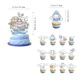 thumbnail image 1 of Serie Sanrio, vajilla para fiesta de cumpleaños, pancarta desechable, adorno para tarta, bandera colgante, lindos globos Cinnamoroll, decoración de cumpleaños, 1 of 6