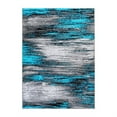 thumbnail image 2 of Flash Furniture Rylan Rectangular Contemporary Grey, Turquoise Area Rug, 8' x 10', 2 of 6