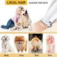 thumbnail image 3 of Recortadora de patas para mascotas Saffory Dog con luz LED recargable por USB, 3 of 6