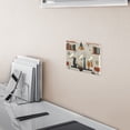 thumbnail image 5 of Yayeee Toggle Light Switch Wall Plate 2-Gang 4.56"x4.48" Decorative Outlet Cover, Cats Reading Pattern, 5 of 7