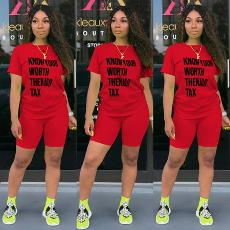 

Women s Trousers Suit Fashion Women Letter Printing Casual Daliy Pajama Set 2PCs Leisure Wear