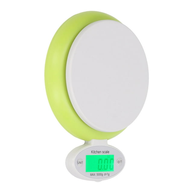 Digital Kitchen Scale, Simple Operation Accurate Easy To Carry Multifunctional 5000g/1g Food Weight Scale for Baking Cooking Meal Prep Coffee