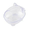 thumbnail image 2 of Transparent Pet Bath Basin - Plastic Washing Tub for Small Pets Like Hamster, Guinea Pig & Hedgehog., 2 of 6