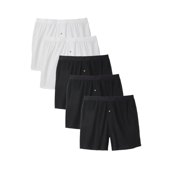 KingSize Men's Big & Tall 5-Pack Cotton Boxers
