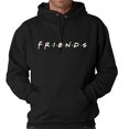 thumbnail image 1 of Friends Print Hoodies Sudadera Informal Suelta De Manga Larga Unisex (Negro Xl) Tmvgtek Caballero, 1 of 9