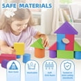 thumbnail image 4 of Bloques de espuma de construcción Bingyouth, tamaño grande, 30 unidades, para niños pequeños, 4 of 7