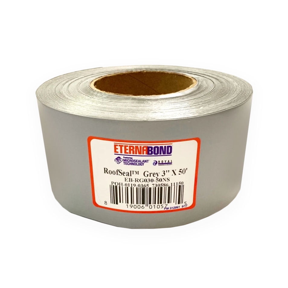 EternaBond 3" X 50' Gray Roof and Leak Repair Tape