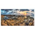 thumbnail image 2 of Rocky African Seashore Panorama - Oversized Beach Canvas Artwork, 2 of 3