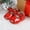 Red E, variant on Baby Girl Mary Jane Shoes Anti Slip Rubber Sole Ballet Slippers Princess Dress Wedding Shoes Newborn Kids Shoes Toddler Shoes