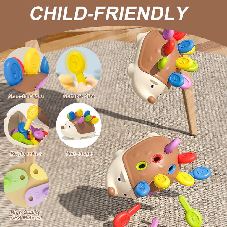 KEYAHAPPY Hedgehog Fine Motor Skills Activity Toy photo 6