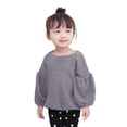 thumbnail image 3 of Bnwani Casual Tops for Kid 2024 Toddler Infant Baby Kids Girls Lantern Sleeve Shirt Tops Outfits Clothes 120, 3 of 3