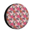 thumbnail image 1 of Fotbe Hearts for Valentines day Funda de Llanta de Repuesto con Estampado, Engrosada, Ajuste Universal para Jeep, Remolque, RV, SUV, Camión-15 inch, 1 of 6