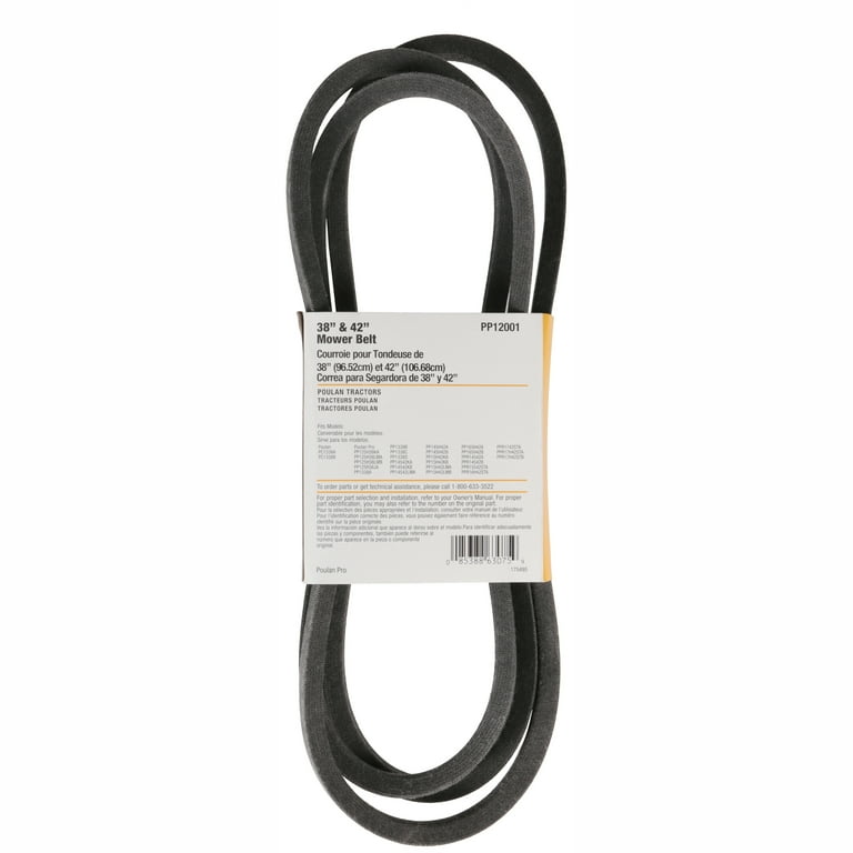 Poulan Pro 38 42 Mower Belt