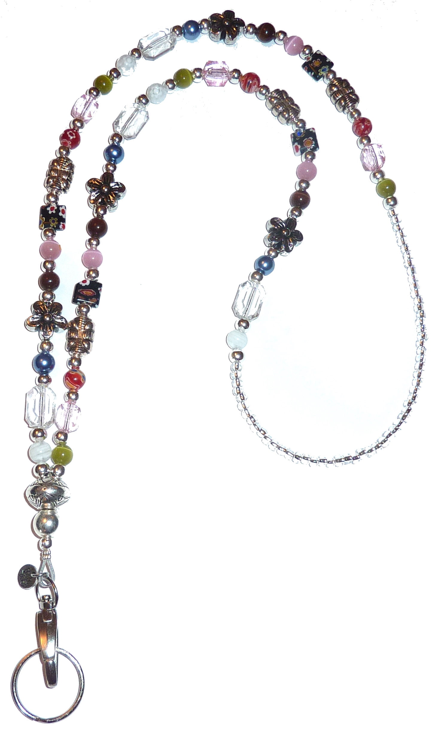 3 Pack of Our Most Popular Beaded Fashion Lanyards ID Badge Holders Strong