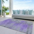 thumbnail image 6 of Addison Rugs Chantille Indoor/Outdoor Transitional Lines Purple Washable Rectangle Rug, 5' x 7'6", 6 of 6