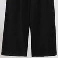 thumbnail image 6 of Vrorvz Plus Size Wide Leg Pants for Womens Drawstring Elastic Waist Palazzo Lounge Pant with Pockets 3X-5X, 6 of 6